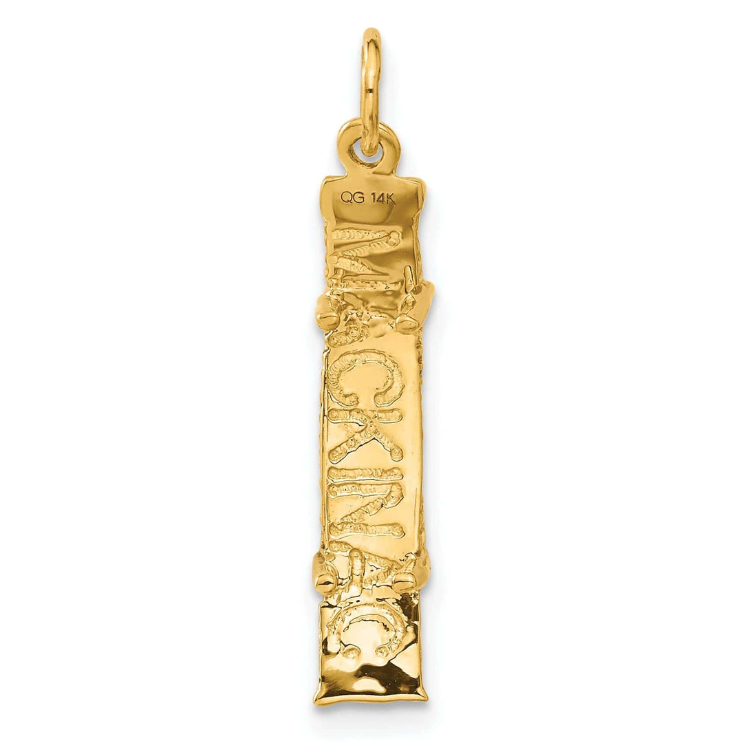 Lovely Rita's Pendants & Charms 14k Yellow Gold 3-D Mackinac Bridge Pendant