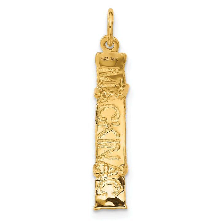 Lovely Rita's Pendants & Charms 14k Yellow Gold 3-D Mackinac Bridge Pendant