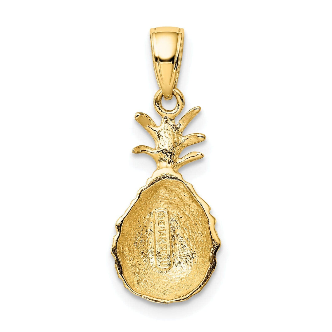 Lovely Rita's Pendants & Charms 14k Yellow Gold 3-D Pineapple Charm Pendant