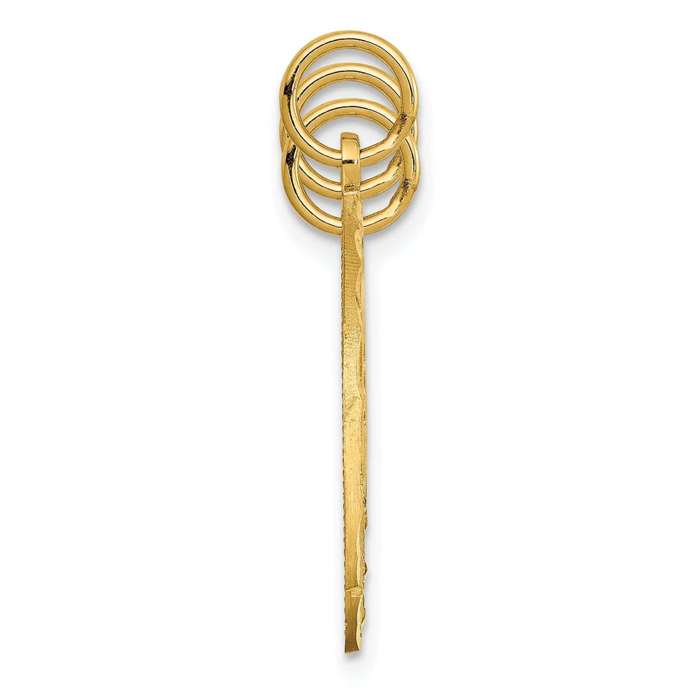 Lovely Rita's Pendants & Charms 14k Yellow Gold 3 piece Breakapart Friend Charm