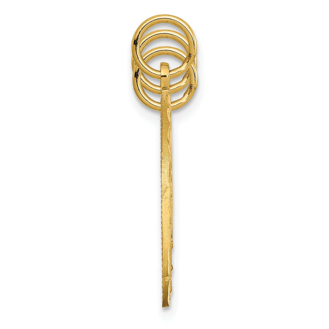 Lovely Rita's Pendants & Charms 14k Yellow Gold 3 piece Breakapart Friend Charm