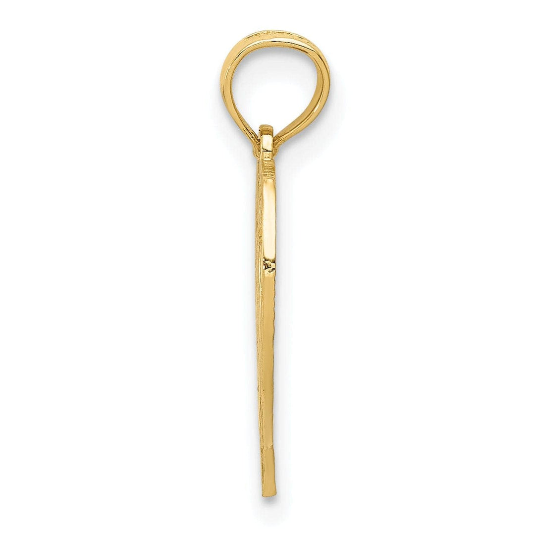 Lovely Rita's Pendants & Charms 14k Yellow Gold 60 Heart Charm Pendant