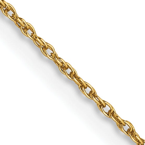 Lovely Rita's Pendants & Charms 14k Yellow Gold .8 mm Pendant Rope