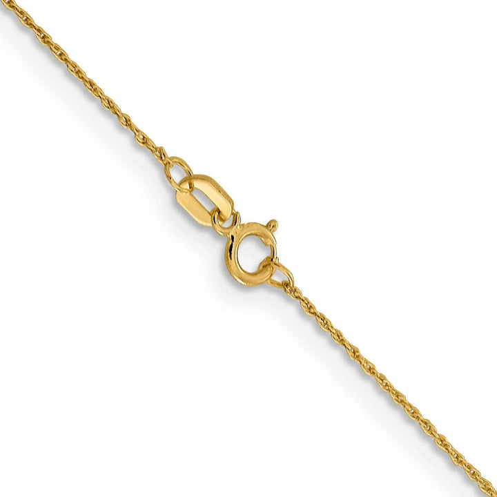 Lovely Rita's Pendants & Charms 14k Yellow Gold .8 mm Pendant Rope