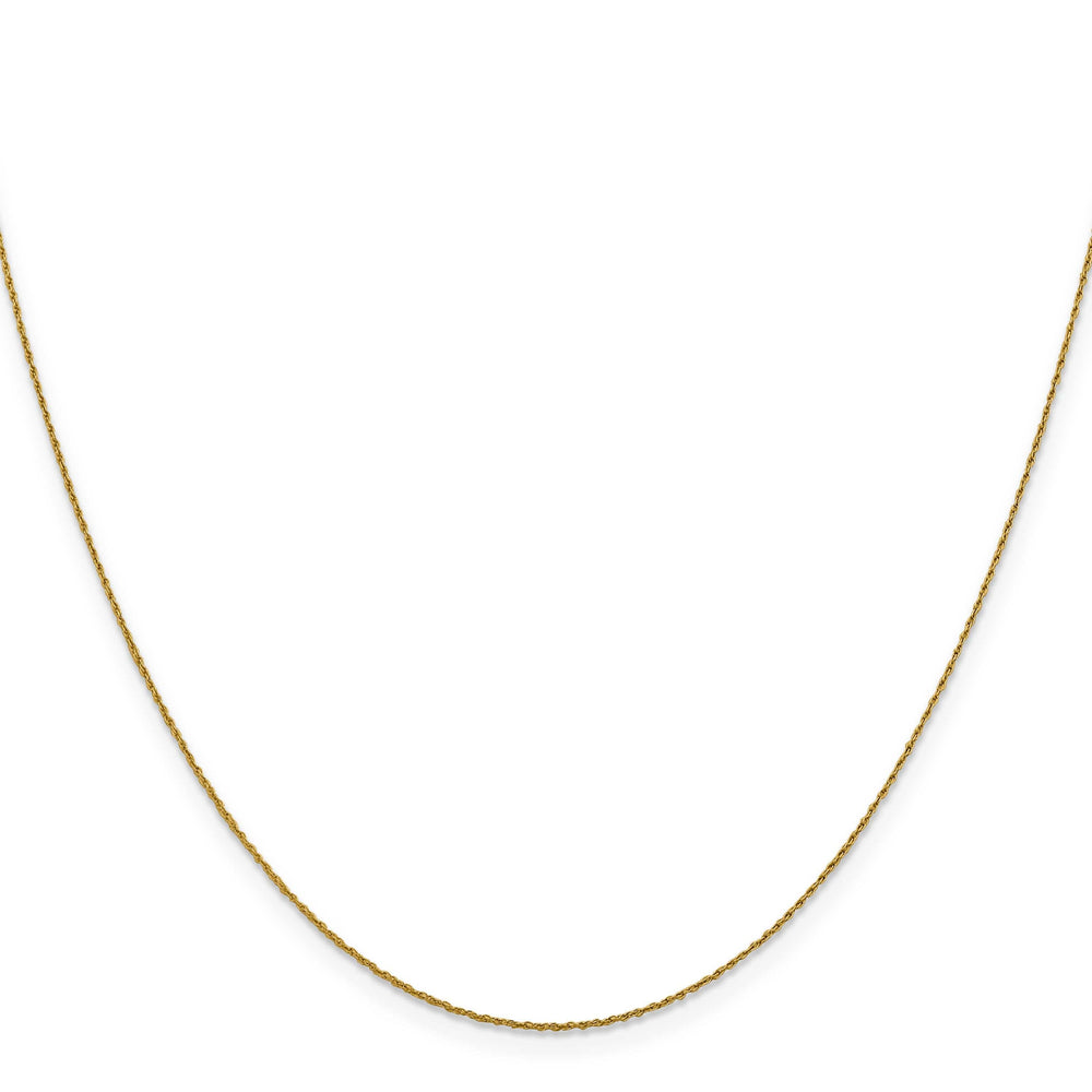 Lovely Rita's Pendants & Charms 14k Yellow Gold .8 mm Pendant Rope