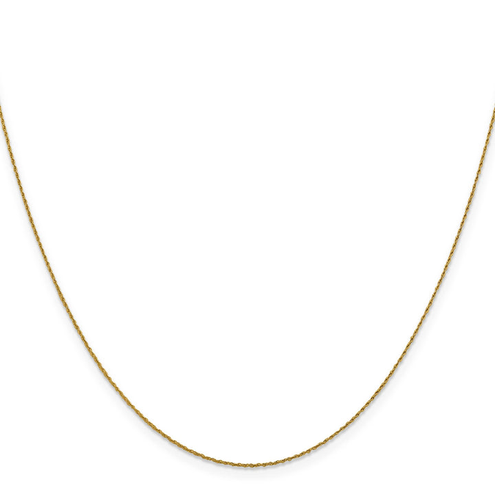 Lovely Rita's Pendants & Charms 14k Yellow Gold .8 mm Pendant Rope