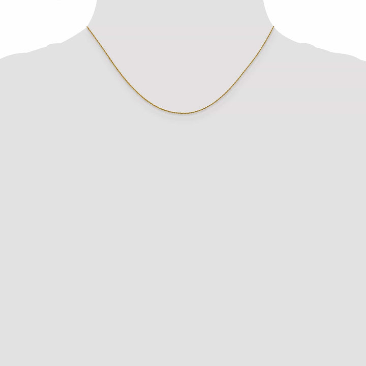 Lovely Rita's Pendants & Charms 14k Yellow Gold .8 mm Wide Pendant Rope