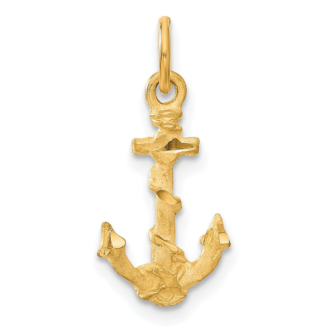 Lovely Rita's Pendants & Charms 14k Yellow Gold Anchor Charm