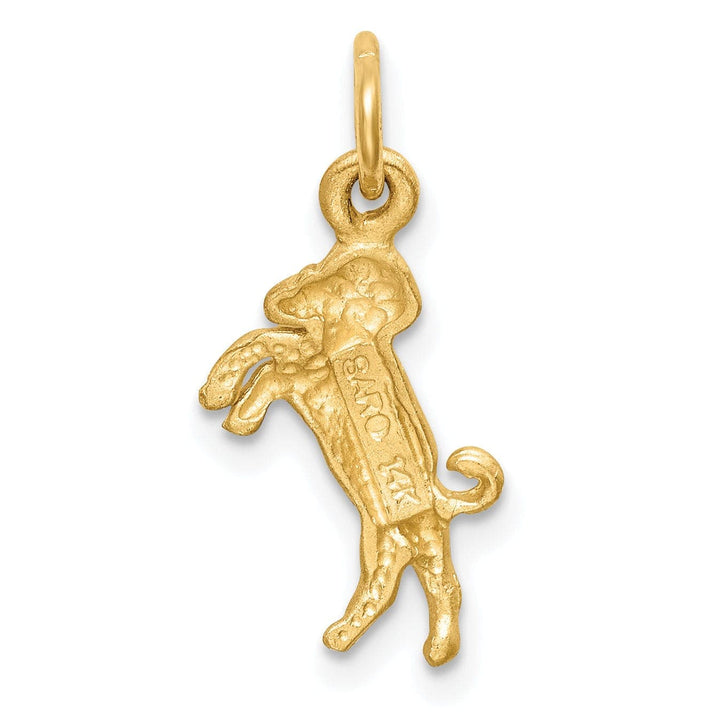 Lovely Rita's Pendants & Charms 14k Yellow Gold Aries Zodiac Charm Pendant