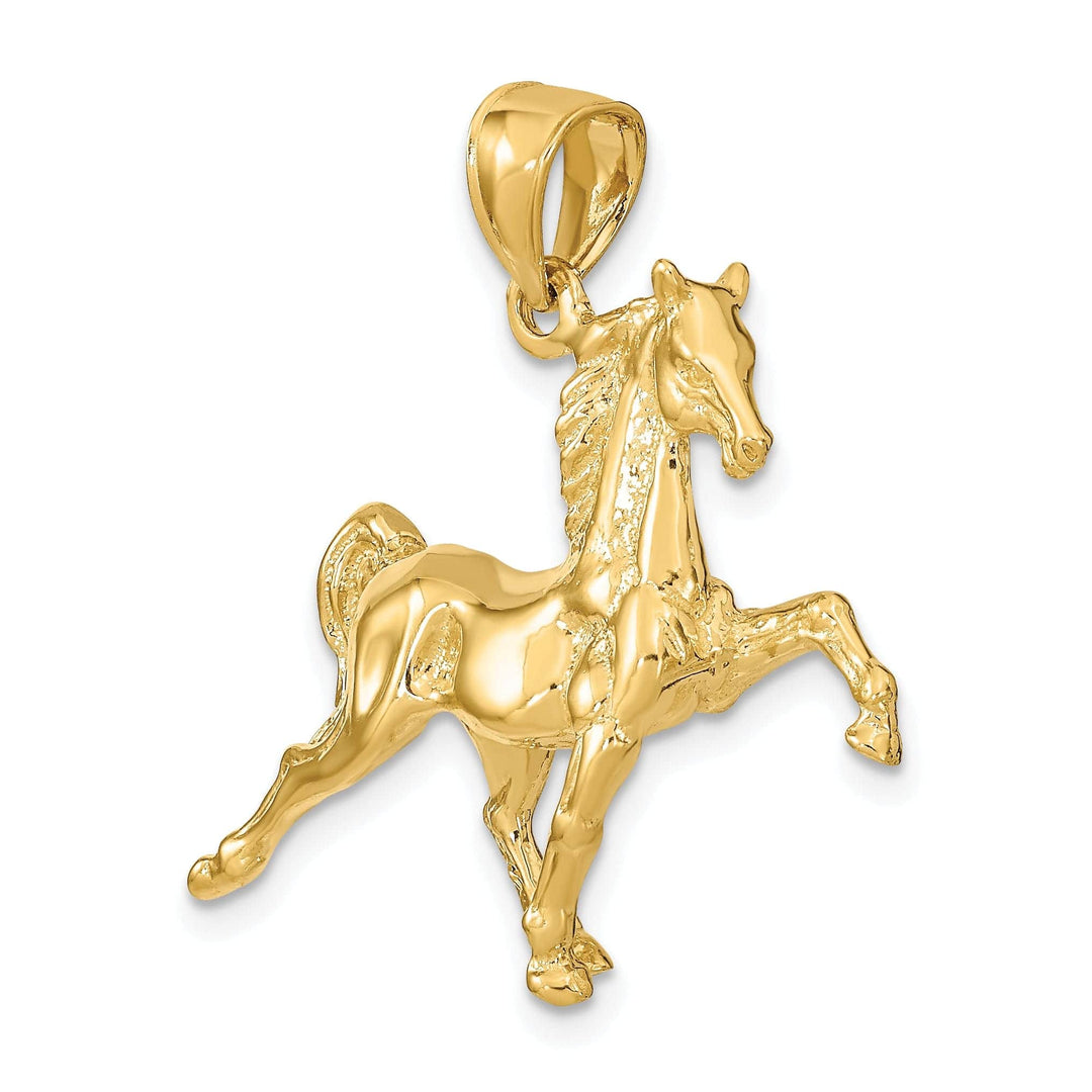 Lovely Rita's Pendants & Charms 14k Yellow Gold Baptism Circle Medal Pendant. Engraving fee $22.00.