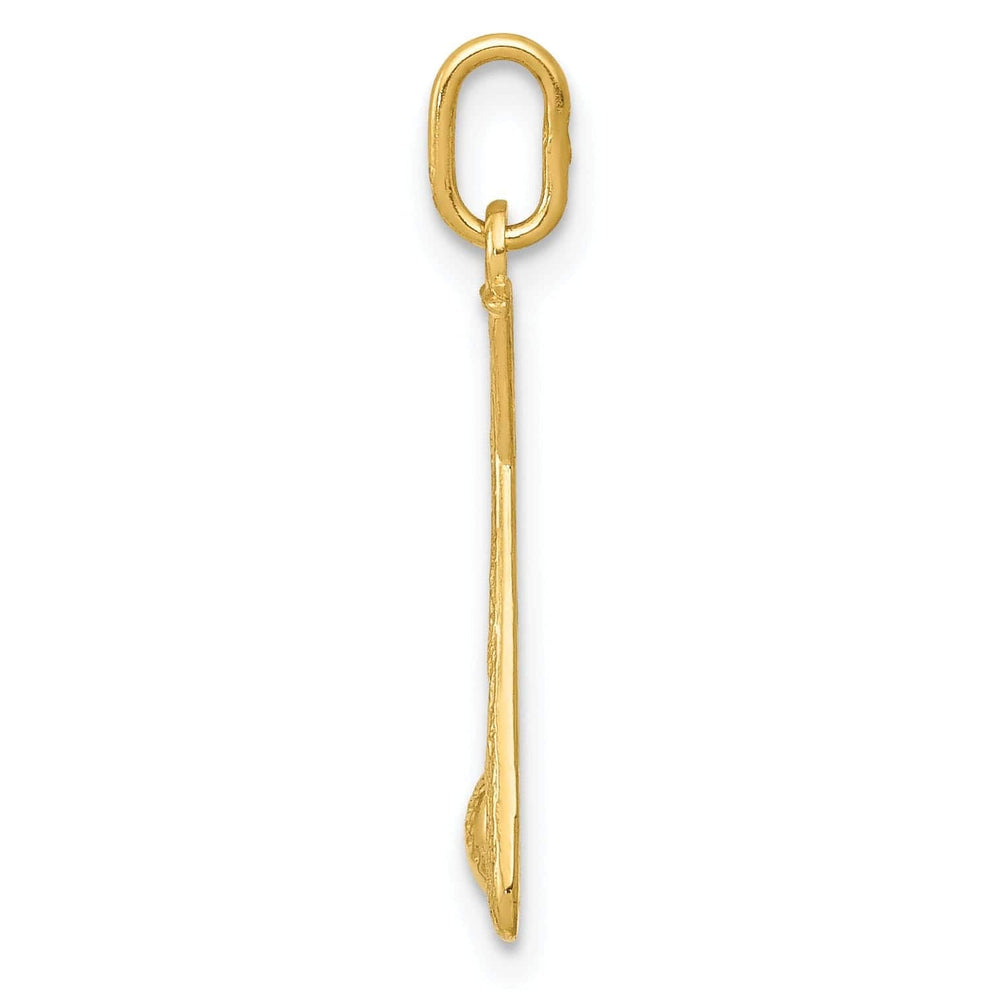 Lovely Rita's Pendants & Charms 14k Yellow Gold Baseball Bats and Ball Pendant