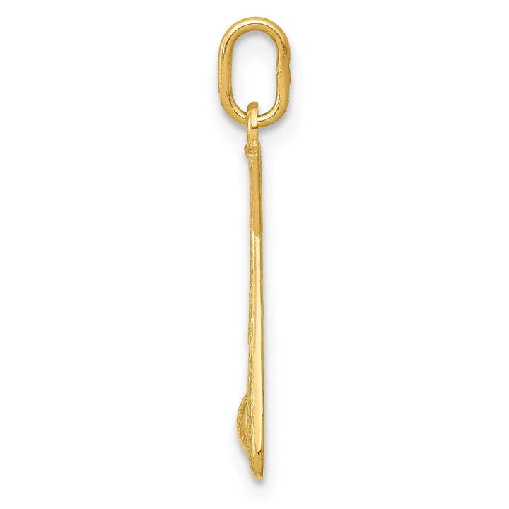 Lovely Rita's Pendants & Charms 14k Yellow Gold Baseball Bats and Ball Pendant