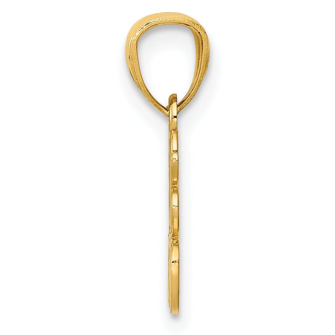 Lovely Rita's Pendants & Charms 14k Yellow Gold Best Friends Charm Pendant