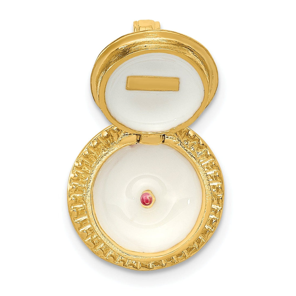 Lovely Rita's Pendants & Charms 14k Yellow Gold Birthday Cake Candle Pendant.