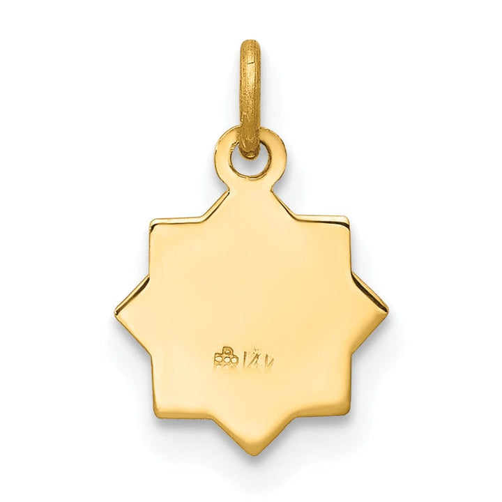 Lovely Rita's Pendants & Charms 14k Yellow Gold Blessed Mary Pendant