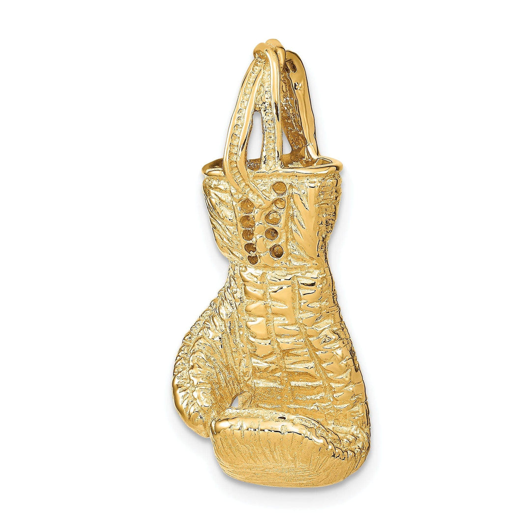 Lovely Rita's Pendants & Charms 14k Yellow Gold Boxing Glove 3 D Charm Pendant