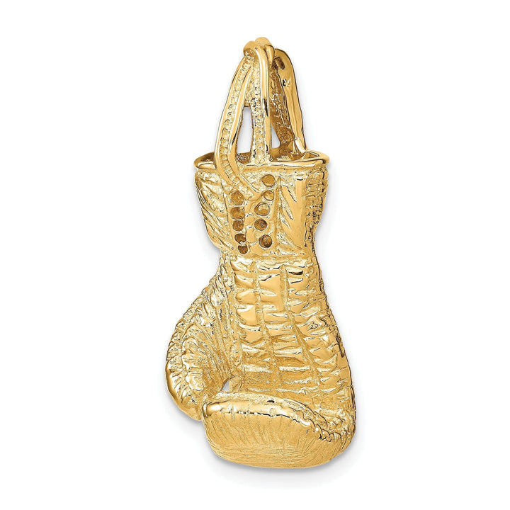 Lovely Rita's Pendants & Charms 14k Yellow Gold Boxing Glove 3 D Charm Pendant