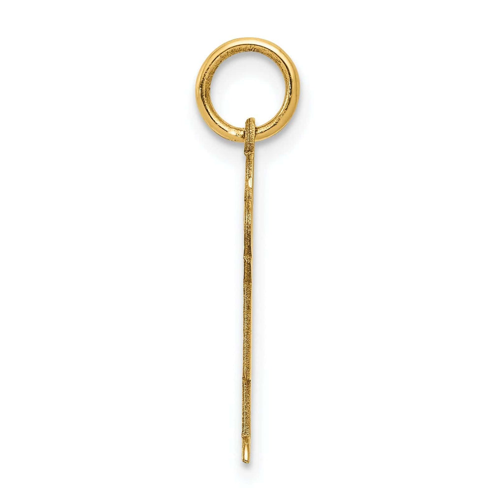 Lovely Rita's Pendants & Charms 14k Yellow Gold Boy With Haircut Kiss Charm