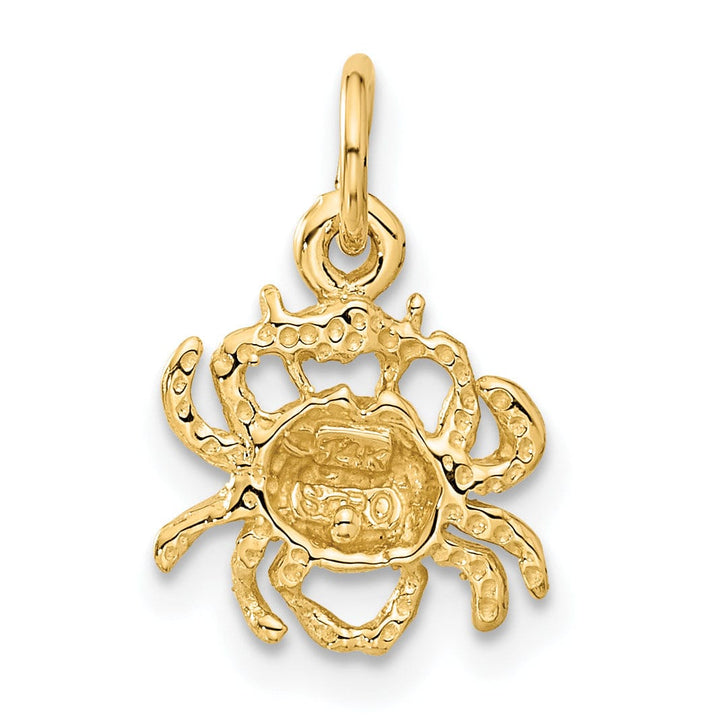 Lovely Rita's Pendants & Charms 14k Yellow Gold Cancer Zodiac Charm Pendant