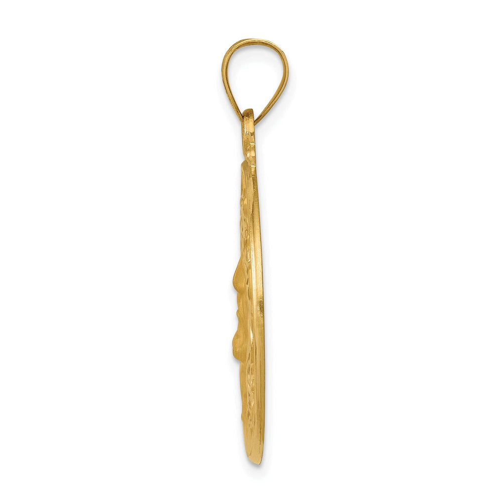 Lovely Rita's Pendants & Charms 14k Yellow Gold Christ Pendant