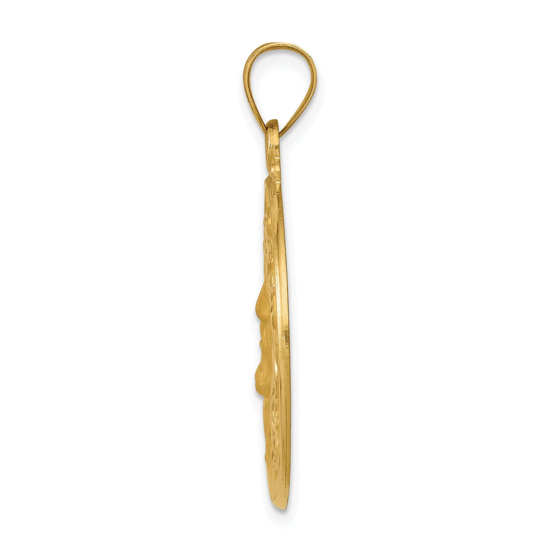 Lovely Rita's Pendants & Charms 14k Yellow Gold Christ Pendant