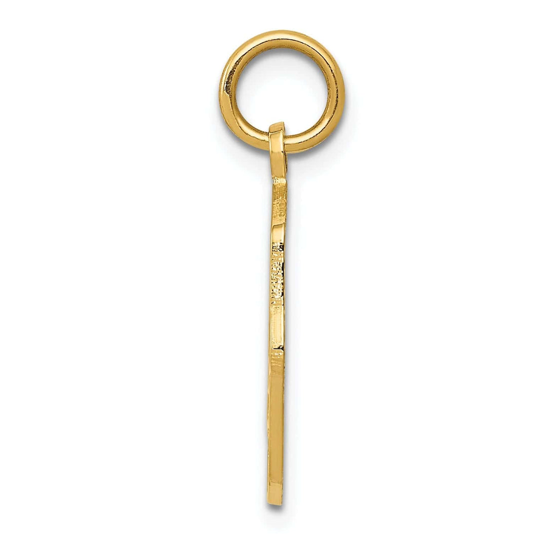 Lovely Rita's Pendants & Charms 14k Yellow Gold Comedy Tragedy Face Pendant