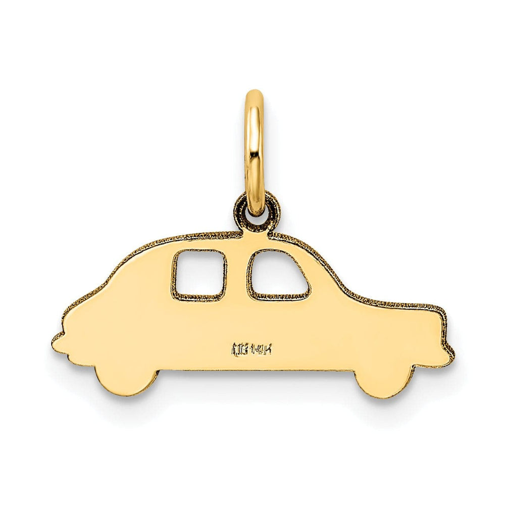 Lovely Rita's Pendants & Charms 14k Yellow Gold Compact Car Charm