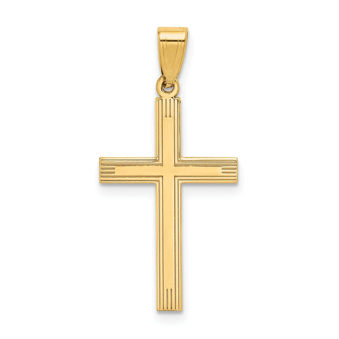 Lovely Rita's Pendants & Charms 14k Yellow Gold Cross Charm