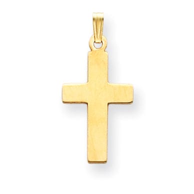 Lovely Rita's Pendants & Charms 14k Yellow Gold Cross Charm