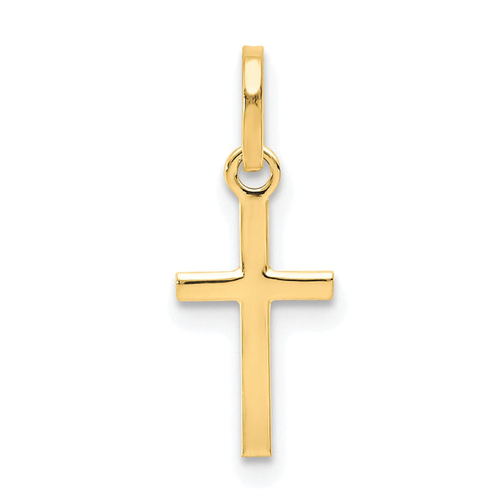 Lovely Rita's Pendants & Charms 14k Yellow Gold Cross Charm Pendant