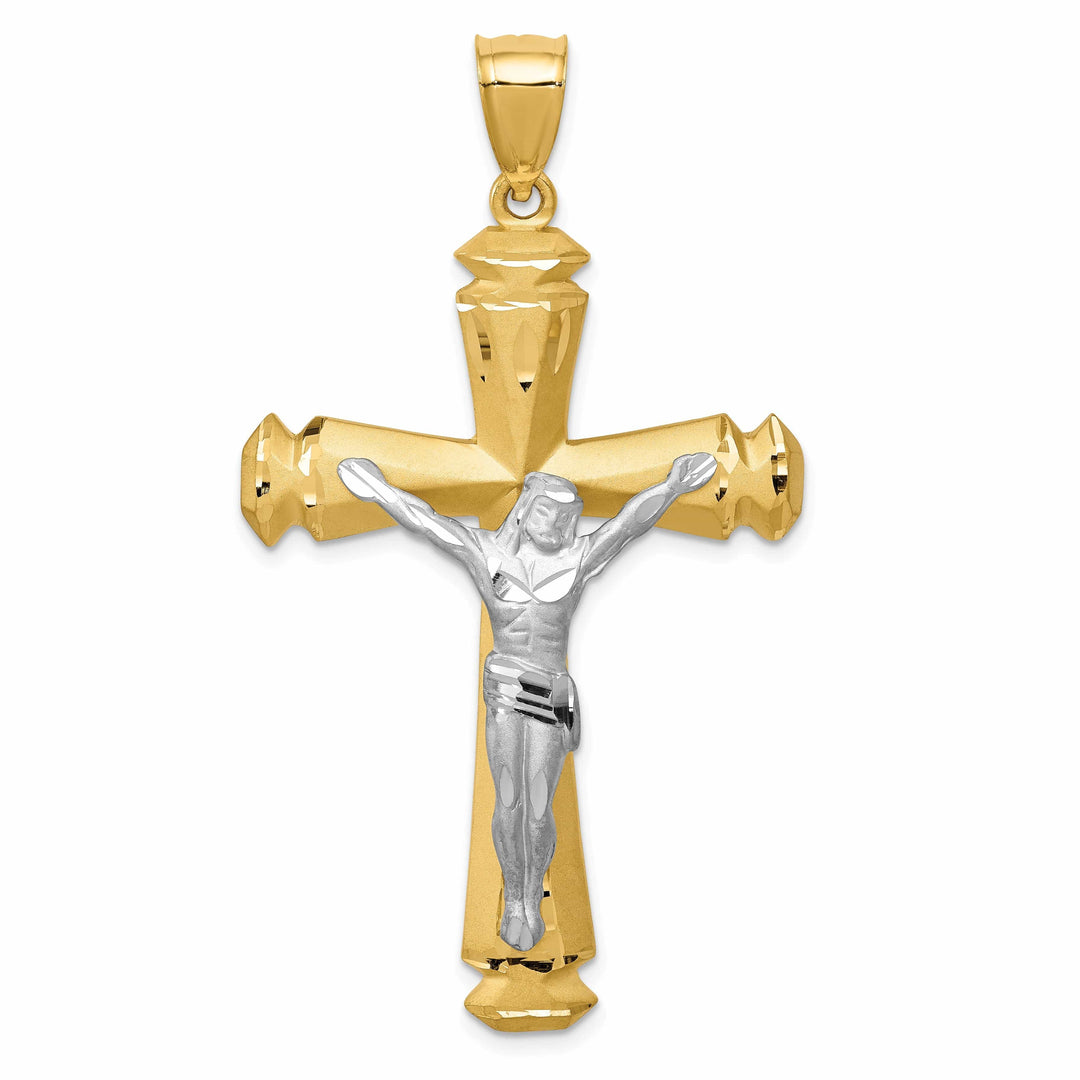 Lovely Rita's Pendants & Charms 14k Yellow Gold Crucifix Pendant