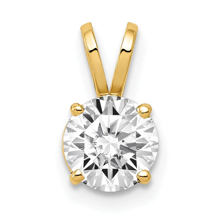 Lovely Rita's Pendants & Charms 14k Yellow Gold Cubic Zirconia Casted Pendant