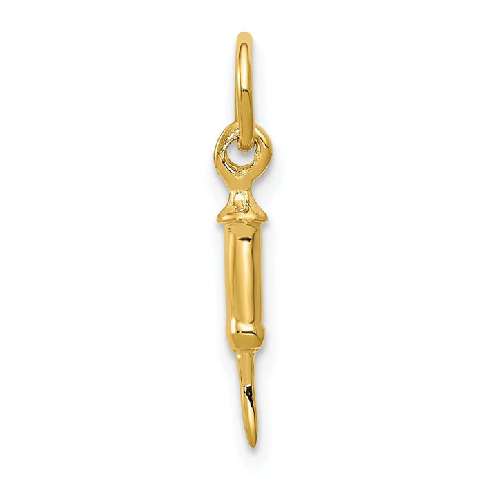 Lovely Rita's Pendants & Charms 14k Yellow Gold Doctors Syringe Charm Pendant
