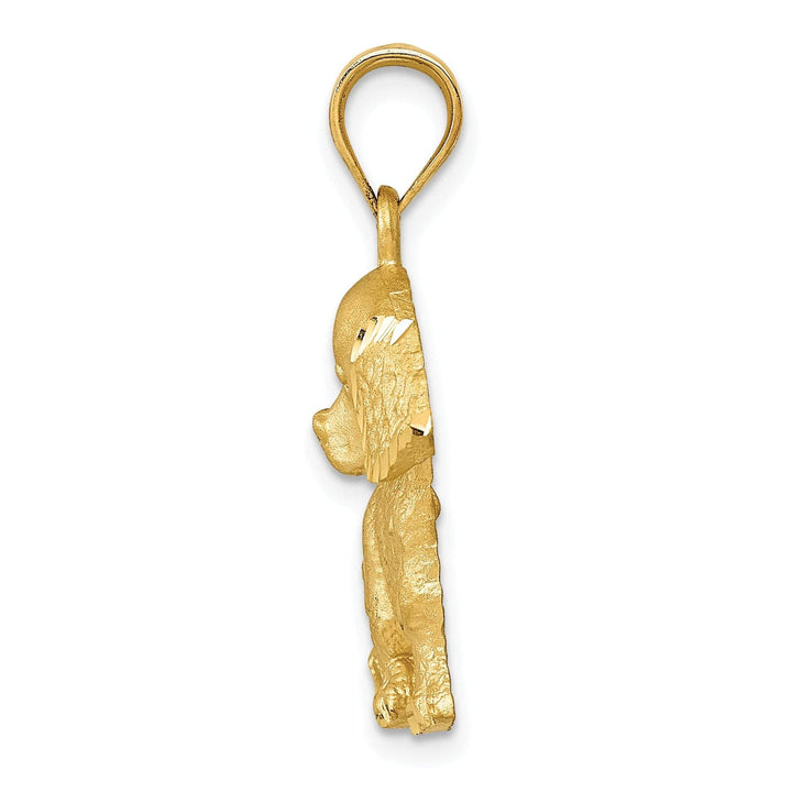 Lovely Rita's Pendants & Charms 14k Yellow Gold Dog Charm