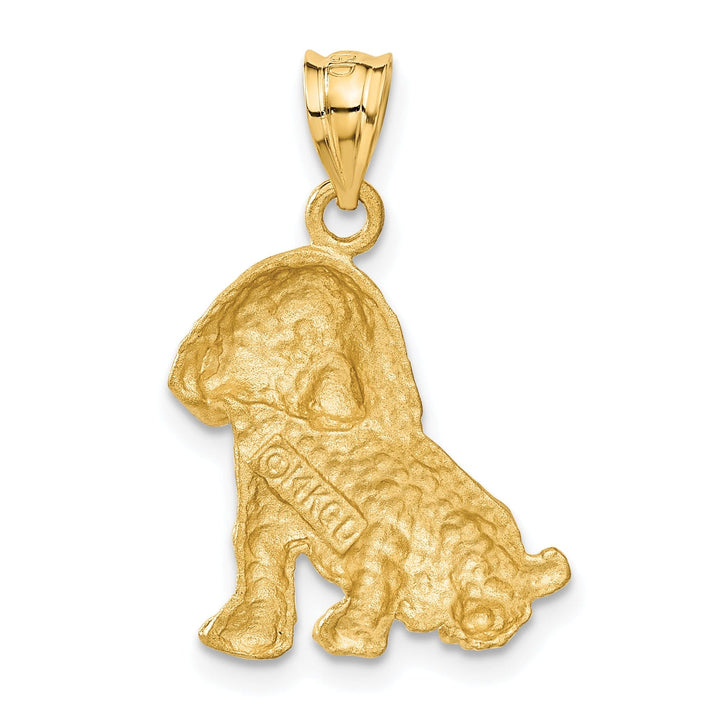 Lovely Rita's Pendants & Charms 14k Yellow Gold Dog Charm