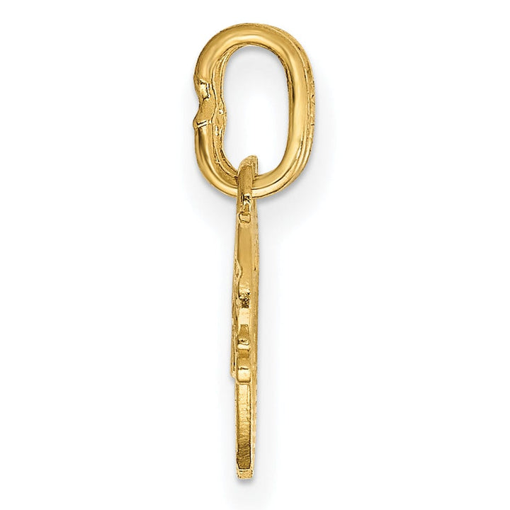 Lovely Rita's Pendants & Charms 14k Yellow Gold Double Heart Best Friends Charm