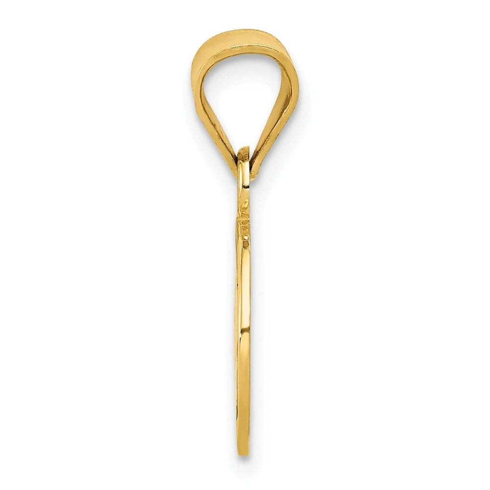 Lovely Rita's Pendants & Charms 14k Yellow Gold Enameled Soccer Ball Pendant