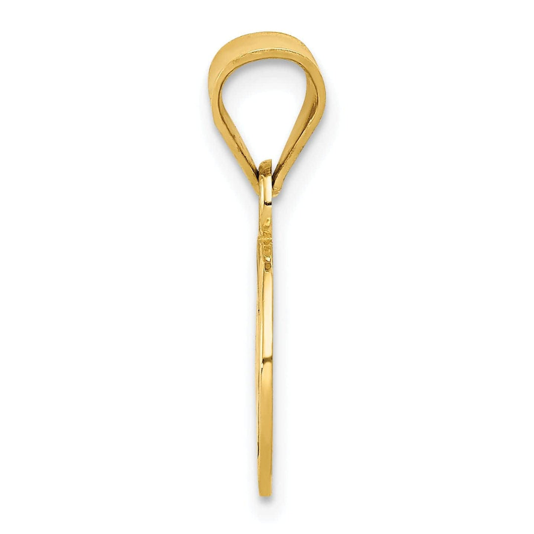 Lovely Rita's Pendants & Charms 14k Yellow Gold Enameled Soccer Ball Pendant