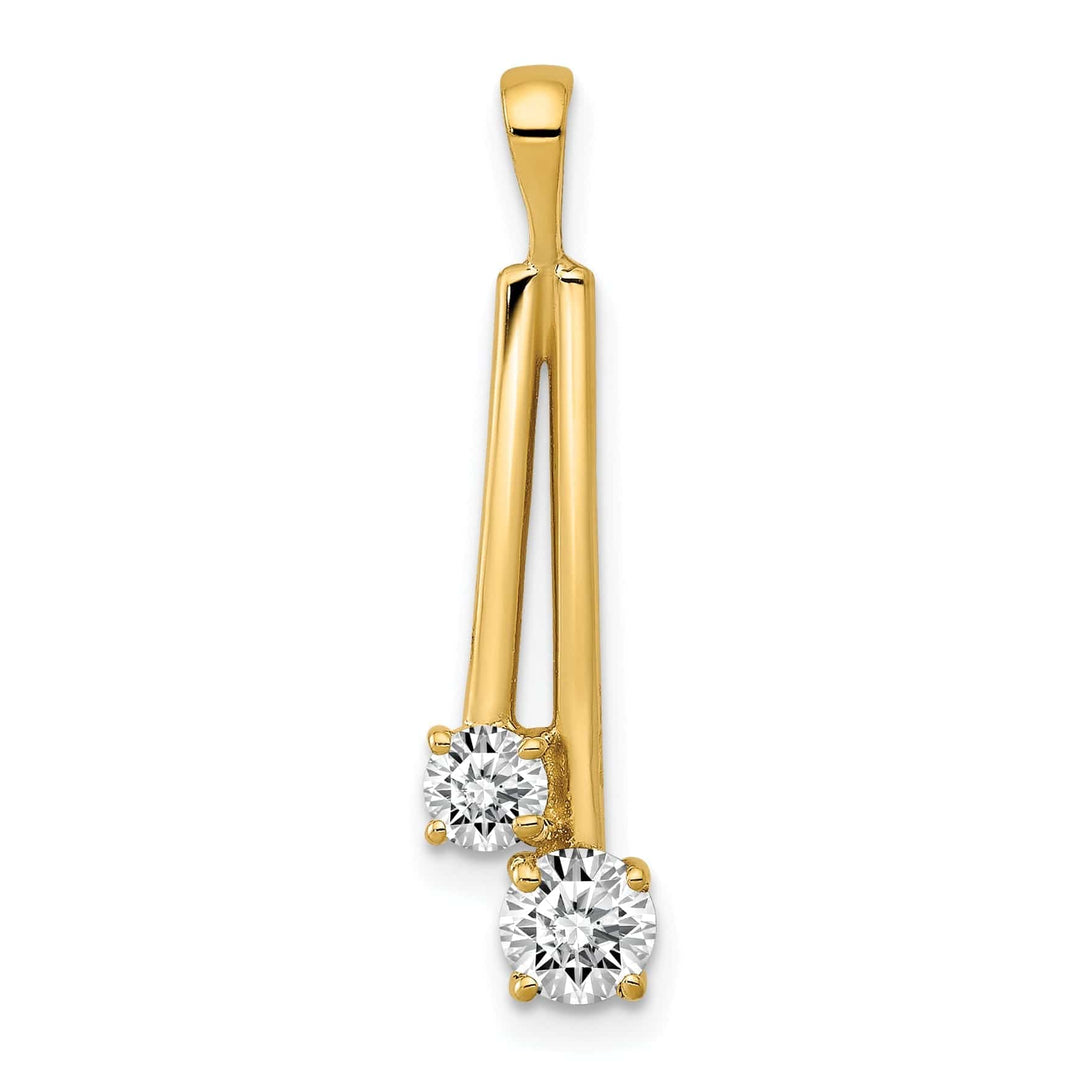Lovely Rita's Pendants & Charms 14k Yellow Gold Fancy Diamond Pendant