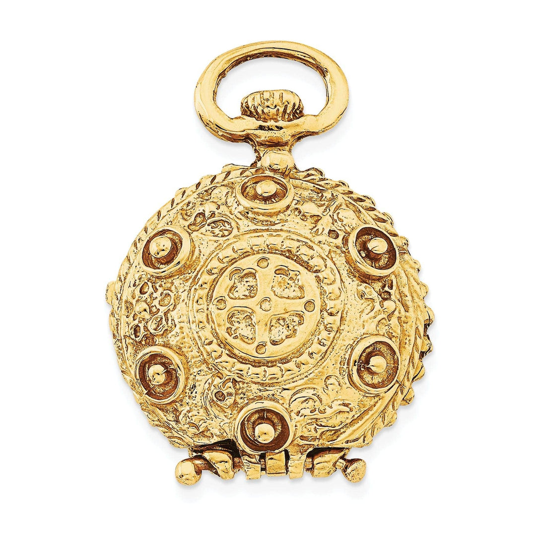 Lovely Rita's Pendants & Charms 14k Yellow Gold Fancy Domed Locket