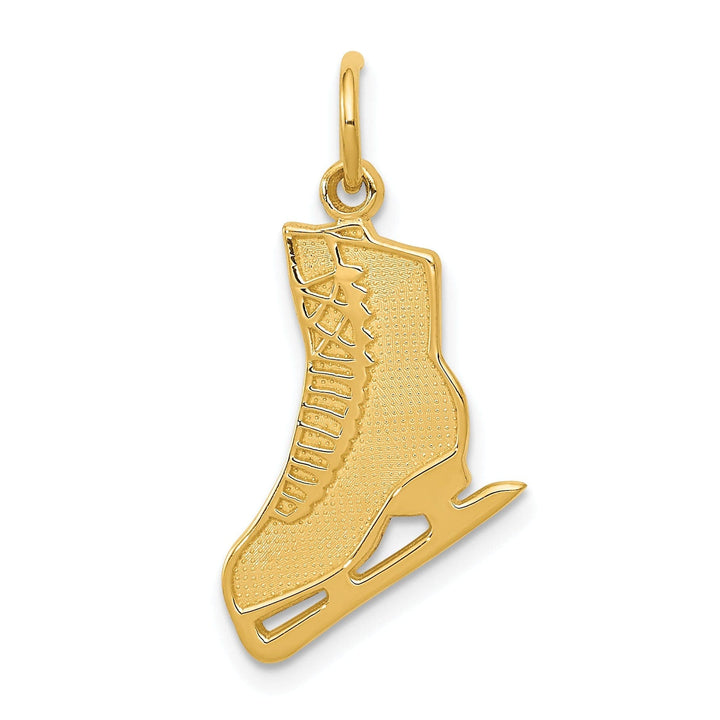 Lovely Rita's Pendants & Charms 14k Yellow Gold Figure Skating Pendant