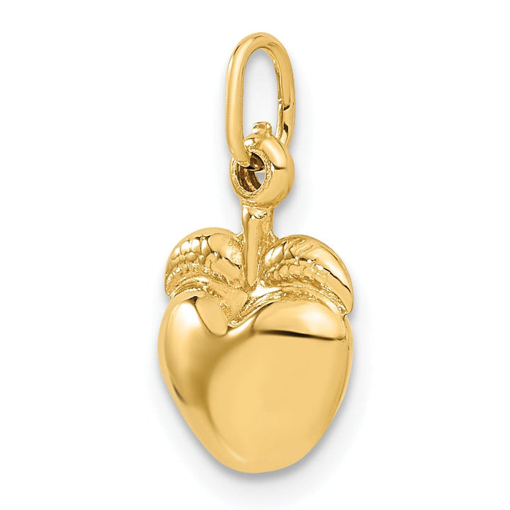 Lovely Rita's Pendants & Charms 14k Yellow Gold Finish Apple Charm Pendant