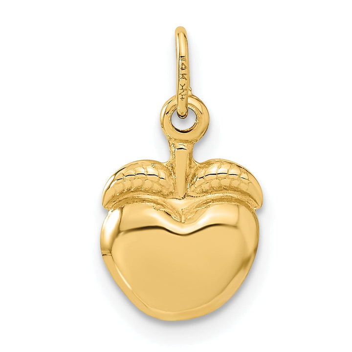 Lovely Rita's Pendants & Charms 14k Yellow Gold Finish Apple Charm Pendant