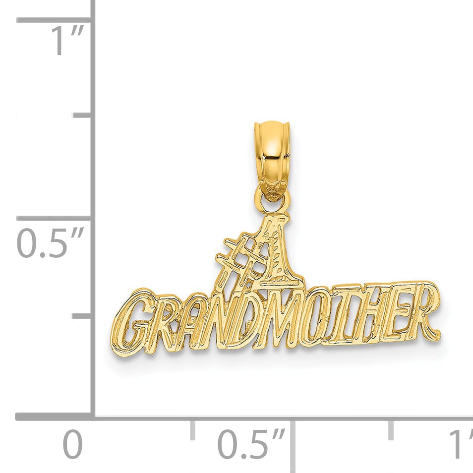 Lovely Rita's Pendants & Charms 14k Yellow Gold Fleur-de-lis Heart Pendant