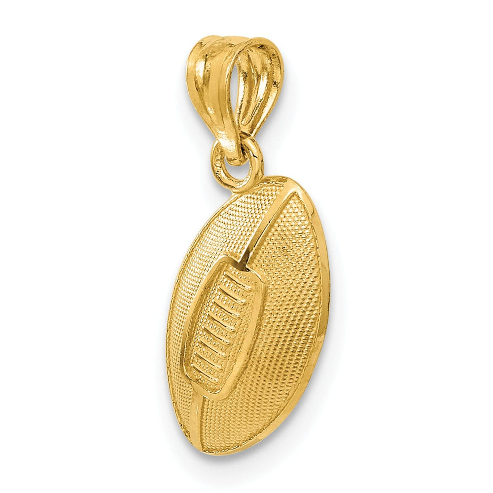Lovely Rita's Pendants & Charms 14k Yellow Gold Football Charm Pendant