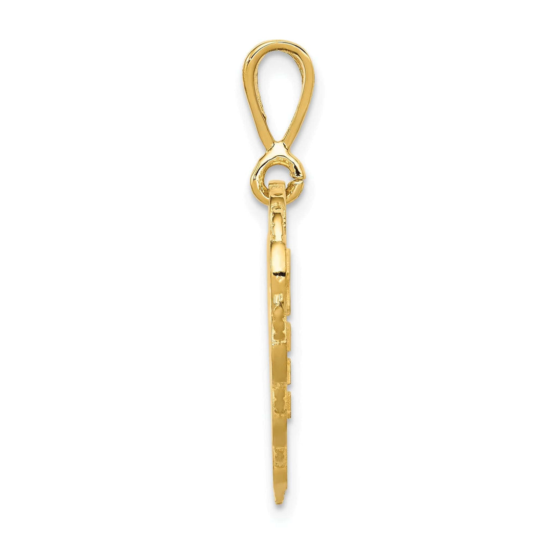 Lovely Rita's Pendants & Charms 14k Yellow Gold For My Daughter Charm Pendant