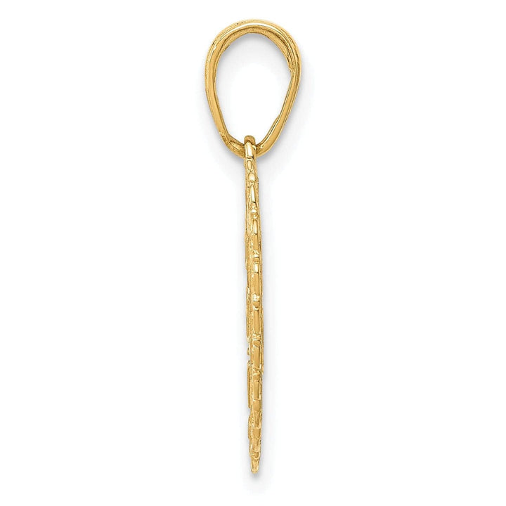 Lovely Rita's Pendants & Charms 14k Yellow Gold For My Daughter Heart Pendant