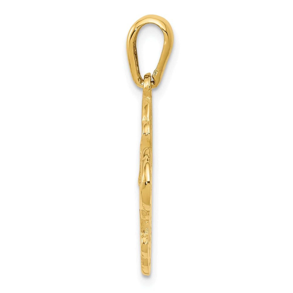 Lovely Rita's Pendants & Charms 14k Yellow Gold Four Way Medal Pendant