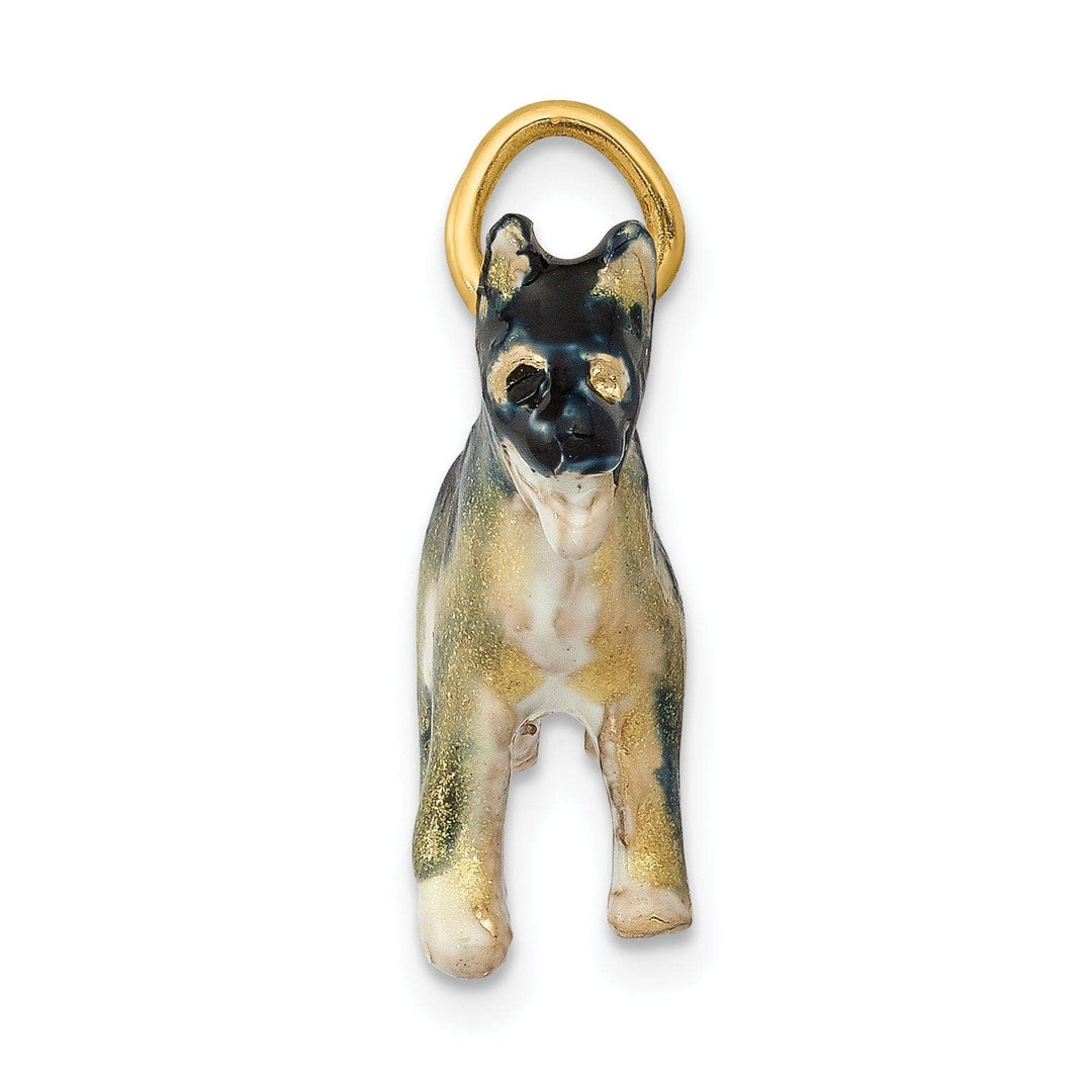 Lovely Rita's Pendants & Charms 14k Yellow Gold German Shepherd Charm