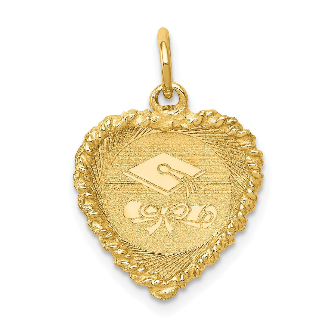 Lovely Rita's Pendants & Charms 14k Yellow Gold Graduation Cap Charm